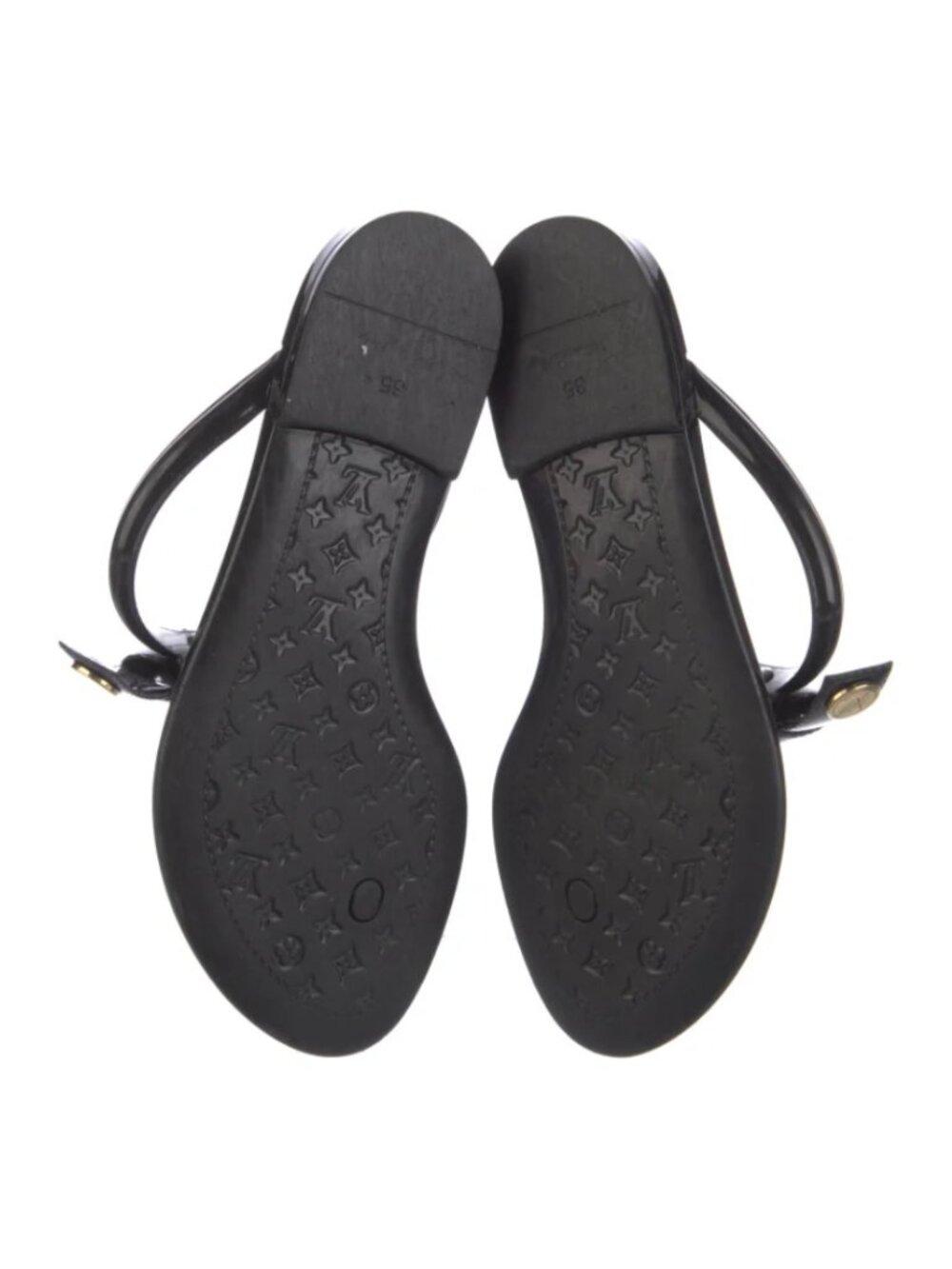 Louis Vuitton LV Monogram PVC Slides Size 35 / US 5 - Picture 6 of 7